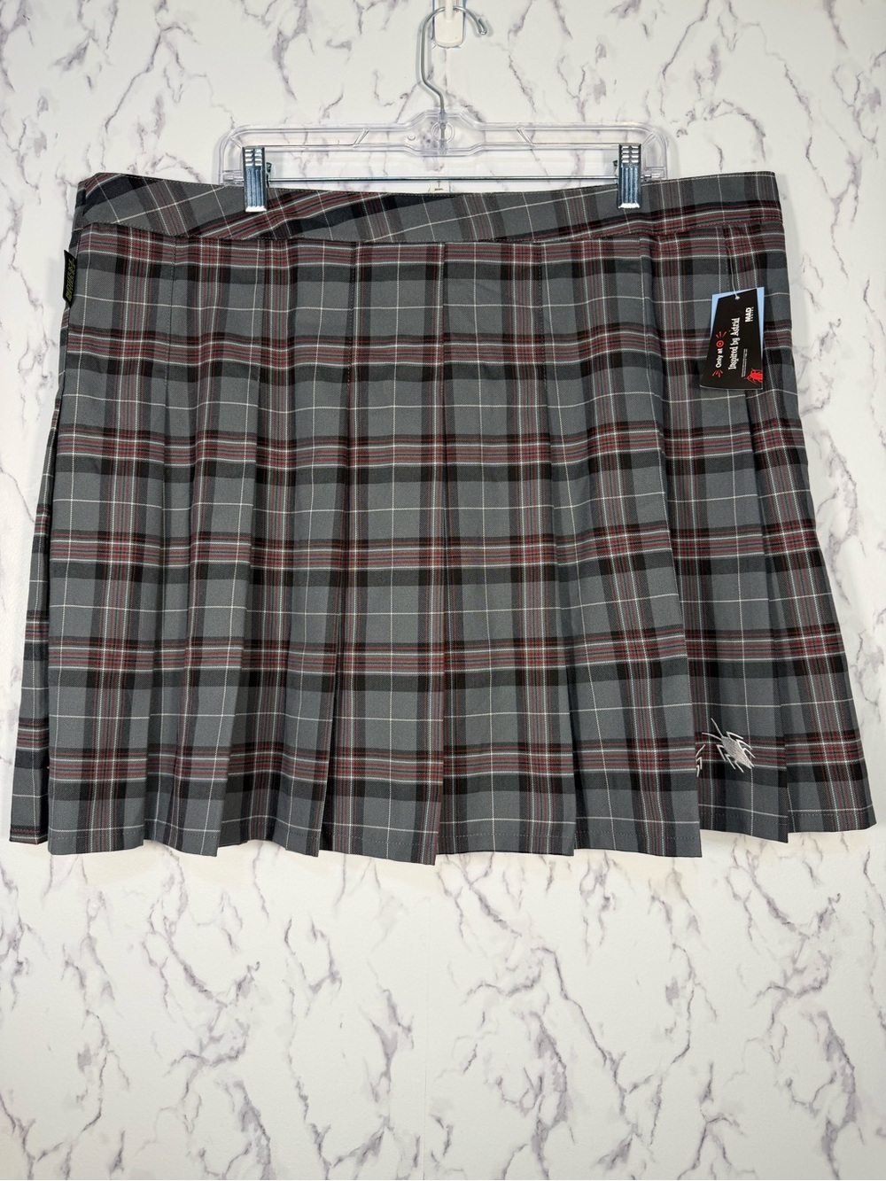 NWT Beetlejuice Beetlejuice Astrid Plaid Skirt 3X Halloween